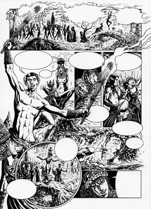 Raúlo Cáceres, Les Saintes Eaux - Planche 138 - Comic Strip