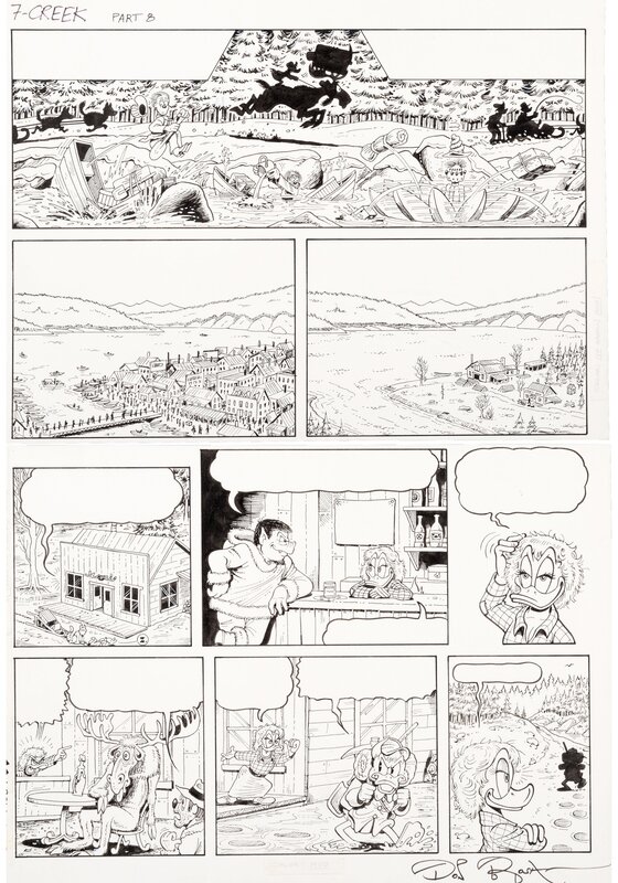 Don Rosa, 8 - Le prospecteur de la Vallée de l’Agonie Blanche - P7 - Comic Strip