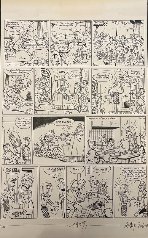 La Bande des Cinq by Jean Chakir, L. Lasfargeas - Comic Strip