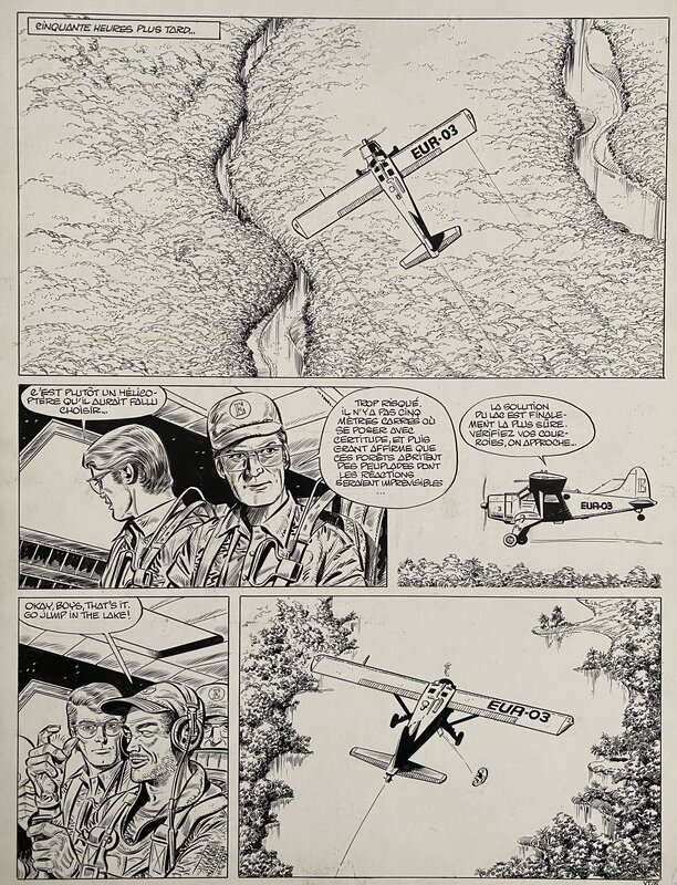 Eddy Paape, Luc Orient - La vallée des eaux troubles - T 11 p5 - Comic Strip