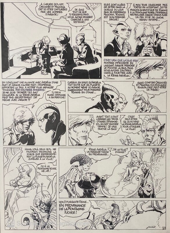 Kas, Hans - Le secret du temps - T11 p27 - Comic Strip