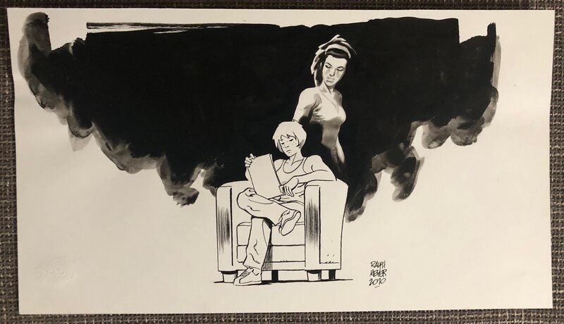For sale - Ralph Meyer, Couverture Page Noire - Comic Strip