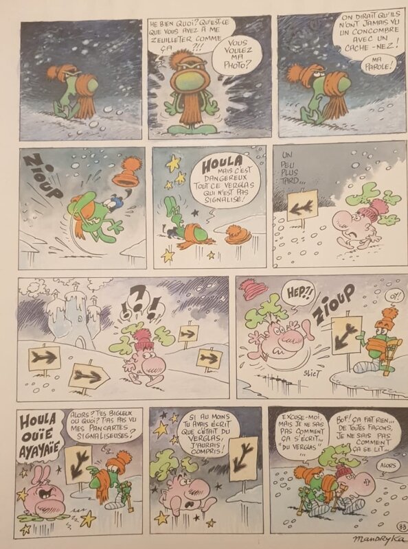 Le Concombre masqué by Nikita Mandryka - Comic Strip