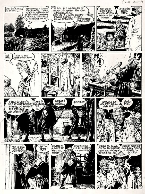 Franz, Lester Cockney - Irish Melody - pl  51 - Comic Strip