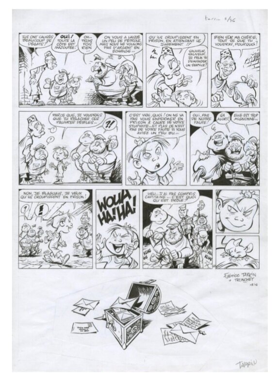 Tarrin - Violine - Le Mauvais œil - planche finale - Comic Strip