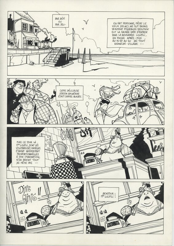 Cyril Pedrosa, Spoutnik - Récit court (Avant Ring Circus) - Comic Strip