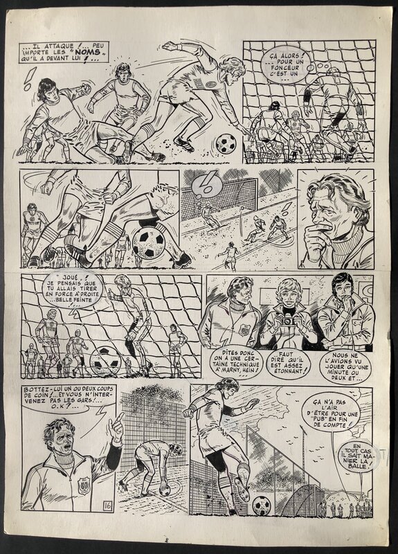 Raymond Reding, Section R - L’Anderlechtois - Planche 16 - Comic Strip