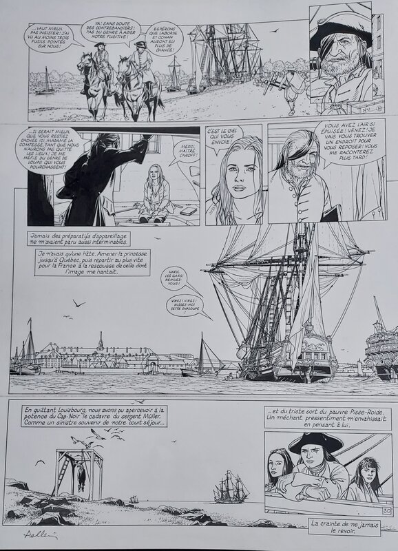 L'épervier by Patrice Pellerin - Comic Strip