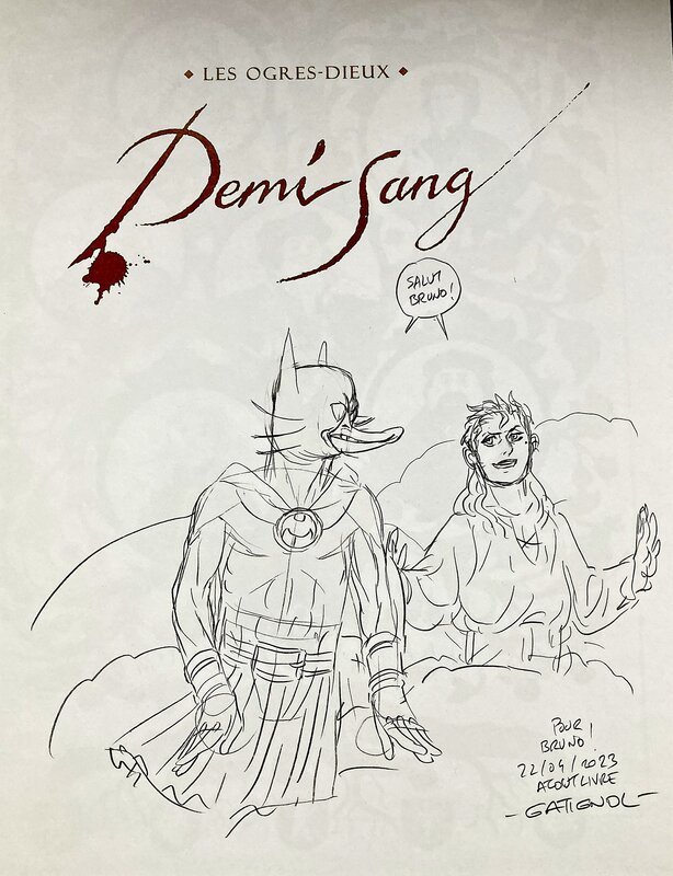 Bertrand Gatignol, Hubert, Rencontre improbable entre Demi Sang et Papsukal - Sketch Bertrand Gatignol, Hubert, Rencontre improbable entre Demi Sang et Papsukal - Sketch