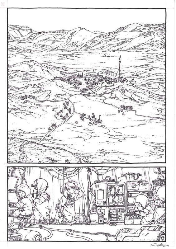 Frontier - Page 1 par Guillaume Singelin - Planche originale