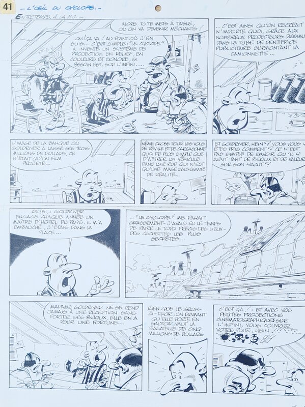 Œil du cyclope by Pierre Seron - Comic Strip