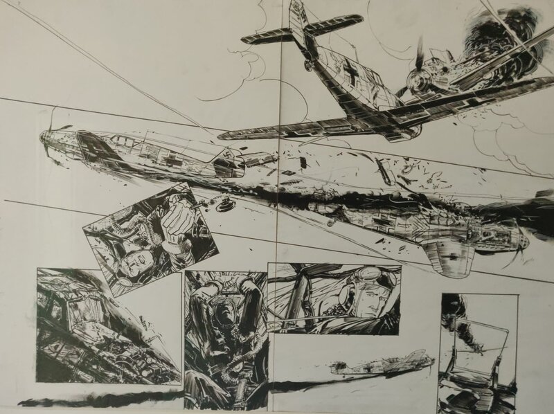 Johnny Red by Keith Burns, Garth Ennis - Comic Strip Johnny Red by Keith Burns, Garth Ennis - Comic Strip