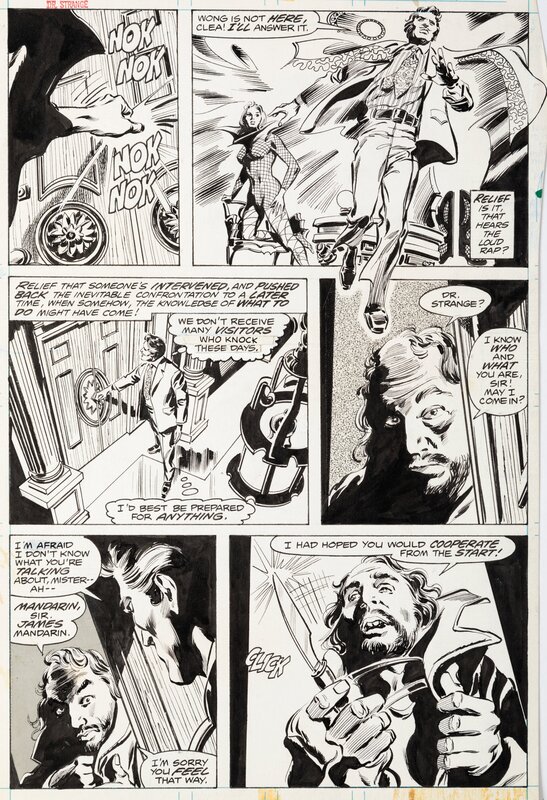Gene Colan, Tom Palmer, Docteur Strange - Combat contre les flammes - #15 p.7 - Comic Strip
