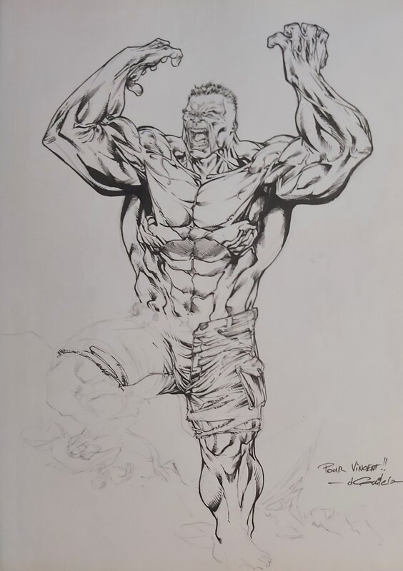Hulk by Guile - Original Illustration