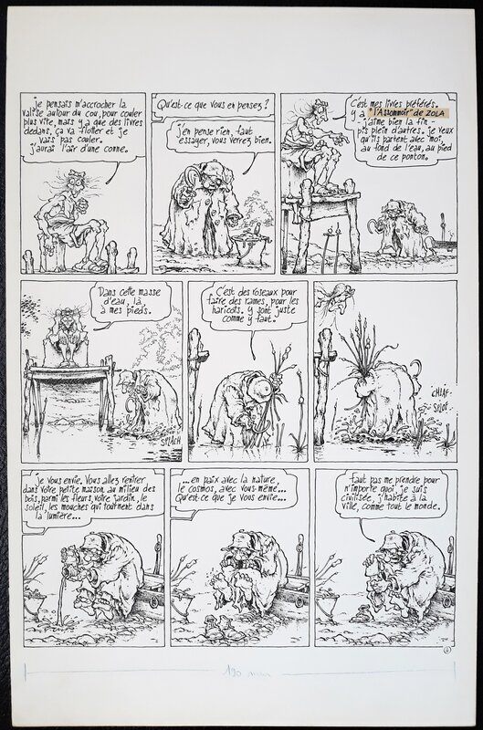 Jean-Marc Lelong, Carmen Cru : « Le bord de l’eau. » - Comic Strip