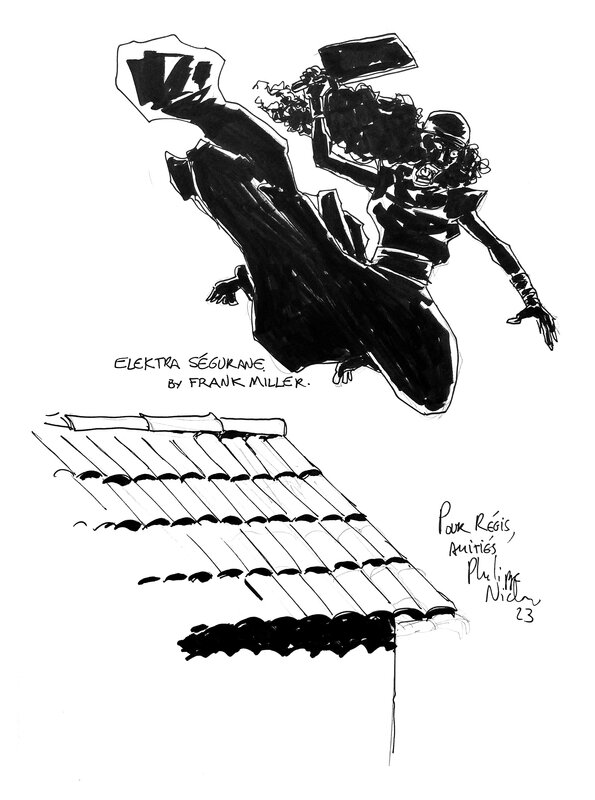 Elektra Ségurane by Philippe Nicloux - Sketch