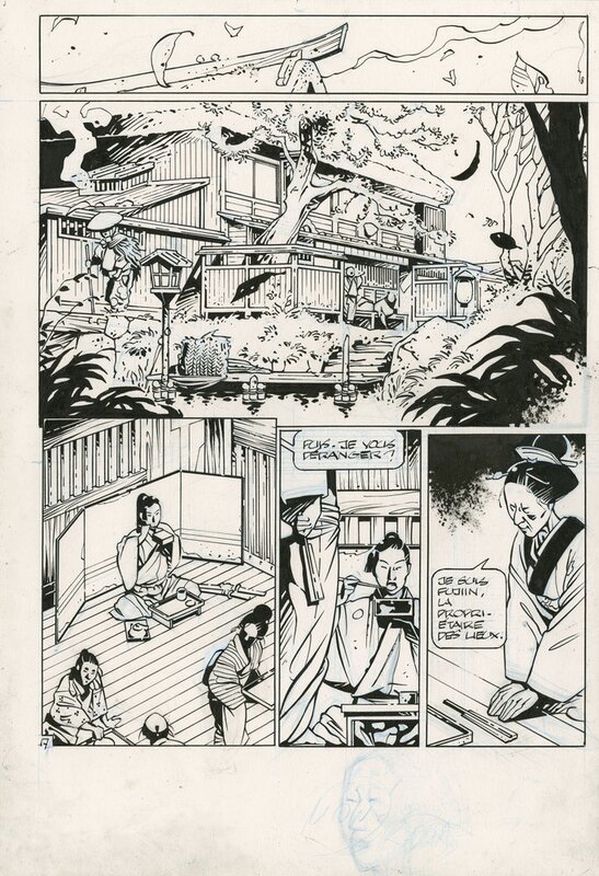 En vente - Michetz, Kogaratsu - Tome 14, inédit - Page 17 - Planche originale