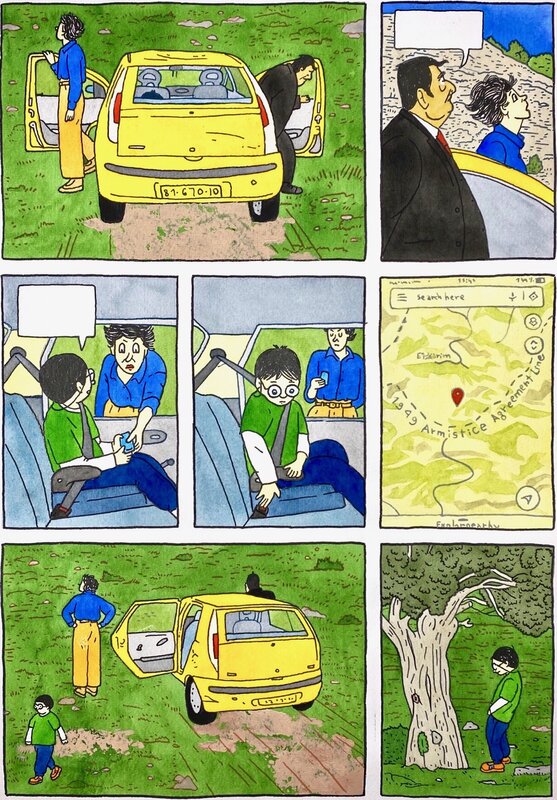 For sale - Tunnels, Page #54 by Rutu Modan - Comic Strip