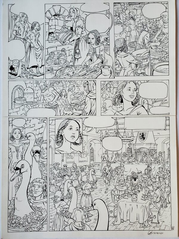 Christophe Carmona, LES AVENTURES D'ALINE - Comic Strip