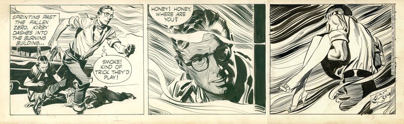 Alex Raymond, Rip Kirby 1956.07.27 - Comic Strip
