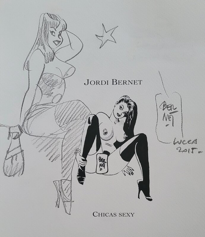 Chicas sexy by Jordi Bernet - Sketch