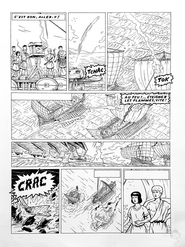 For sale - Planche 10 by Marc Jailloux - Comic Strip