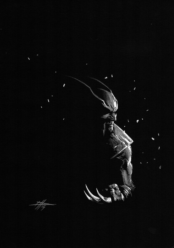 Wolverine by Gabriele Dell'Otto - Original Illustration