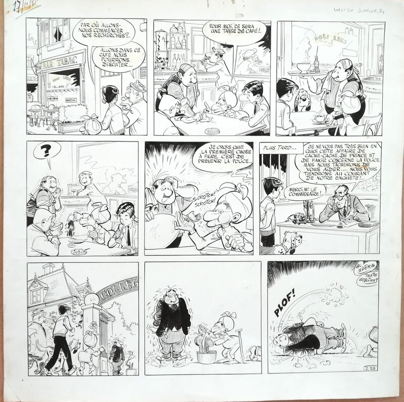 For sale - Luc JUNIOR by Albert Uderzo, René Goscinny - Comic Strip