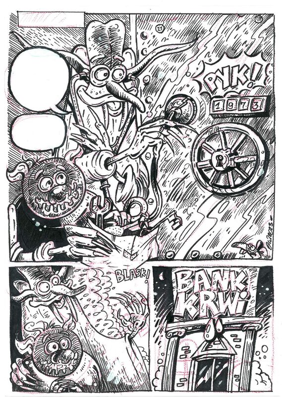 Shlurp et Burp by Jarosław Wojtasiński, Tadeusz Baranowski - Comic Strip