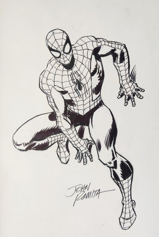 The Amazing Spider-Man - John Romita Sr - Original Illustration The Amazing Spider-Man - John Romita Sr - Original Illustration
