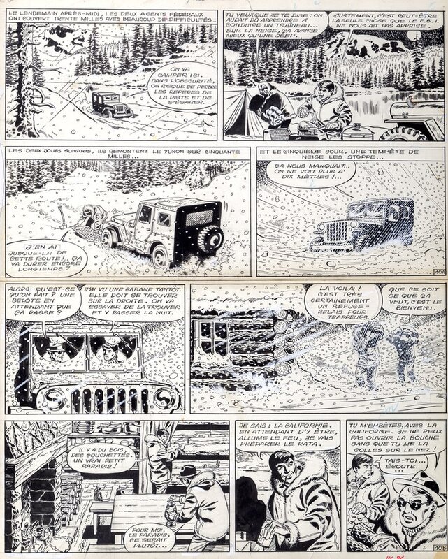 La piste sanglante by Arthur Piroton - Comic Strip
