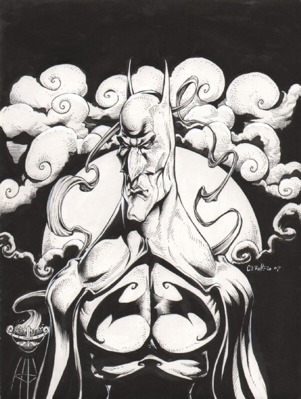 Batman by John Cebollero - Sketch