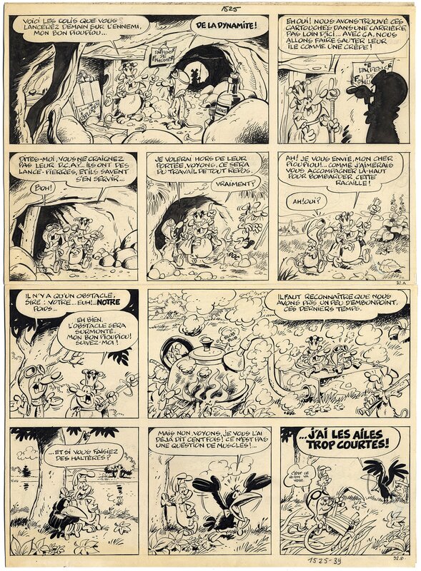 Raymond Macherot, Sibylline en danger pl 32 - Comic Strip