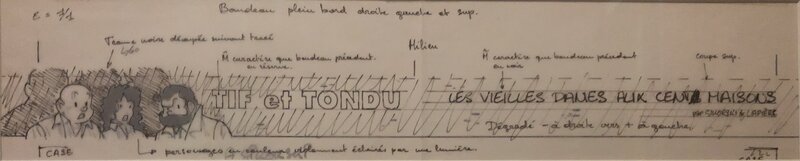 Alain Sikorski, Will, Baard en Kale banner Spirou (Tif et Tondu Banner Spioru) - Comic Strip Alain Sikorski, Will, Baard en Kale banner Spirou (Tif et Tondu Banner Spioru) - Comic Strip