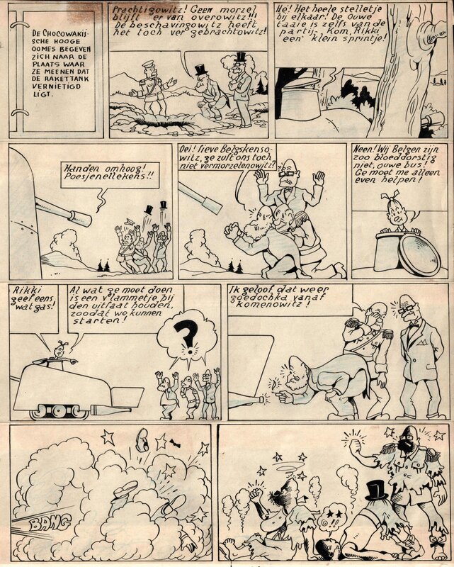 Willy Vandersteen, Bob et Bobette 1 -  Rikki en Wiske - Comic Strip