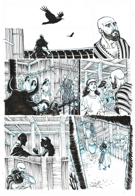 For sale - Pierre Taranzano, L'arche d'Uttanapishti - Comic Strip