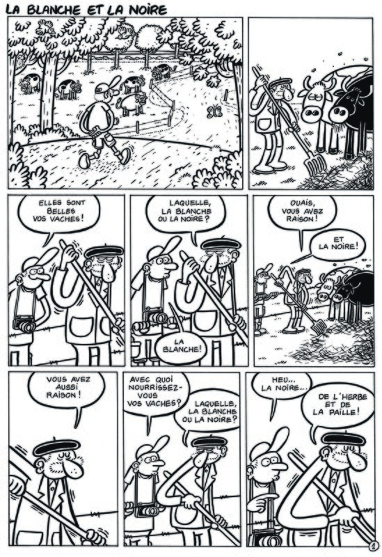 For sale - Éric Ivars, La blanche et la noire page 1 - Comic Strip