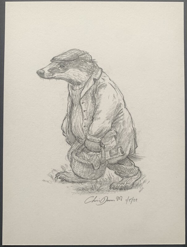 Chris Dunn - The Wind in the Willows - Original Illustration