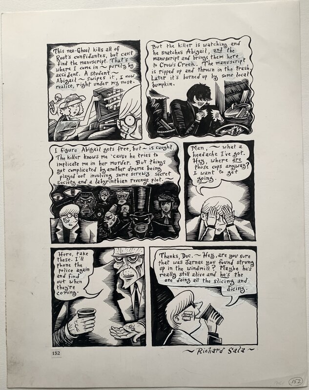Richard Sala - The Chuckling Whatsit - p152 - Comic Strip