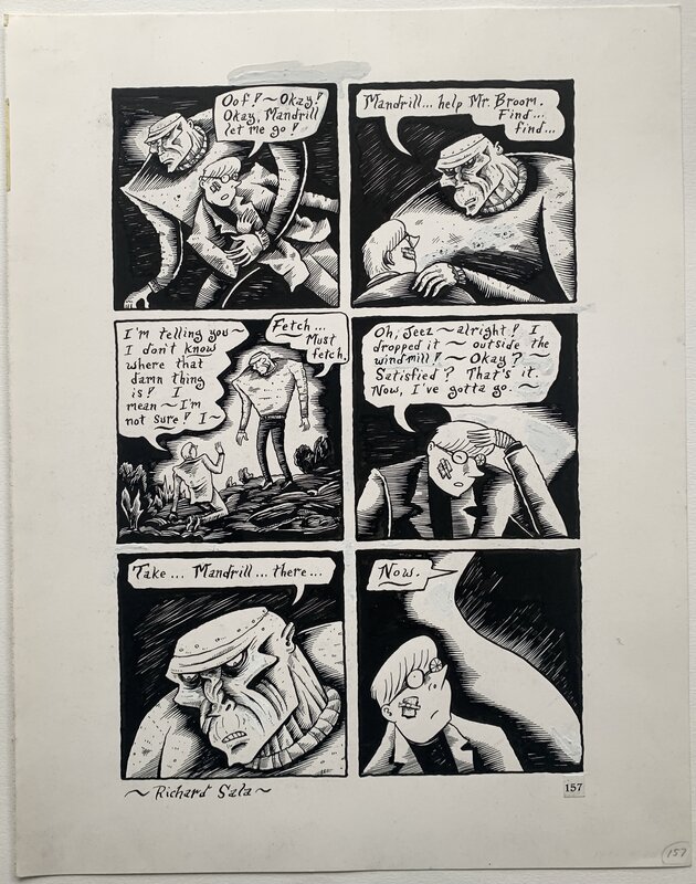 Richard Sala - The Chuckling Whatsit - p157 - Comic Strip