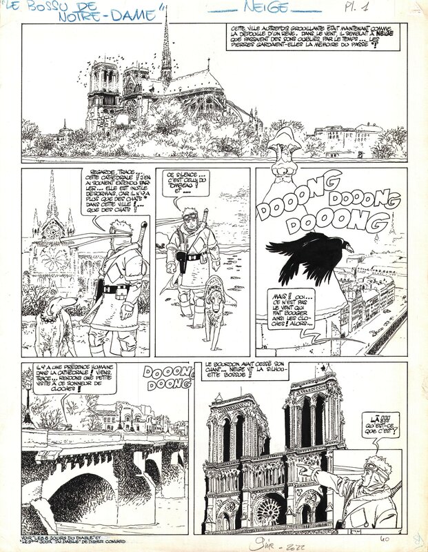 Christian Gine, Didier Convard, RITA, Neige où l'anticipation post-apocalyptique - Comic Strip