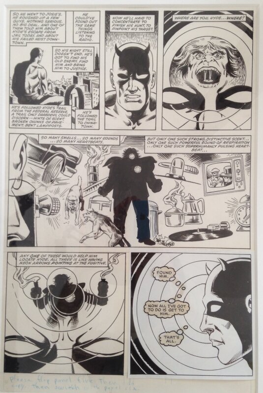 Daredevil 235 by Steve Ditko, Dan Bulanadi - Comic Strip
