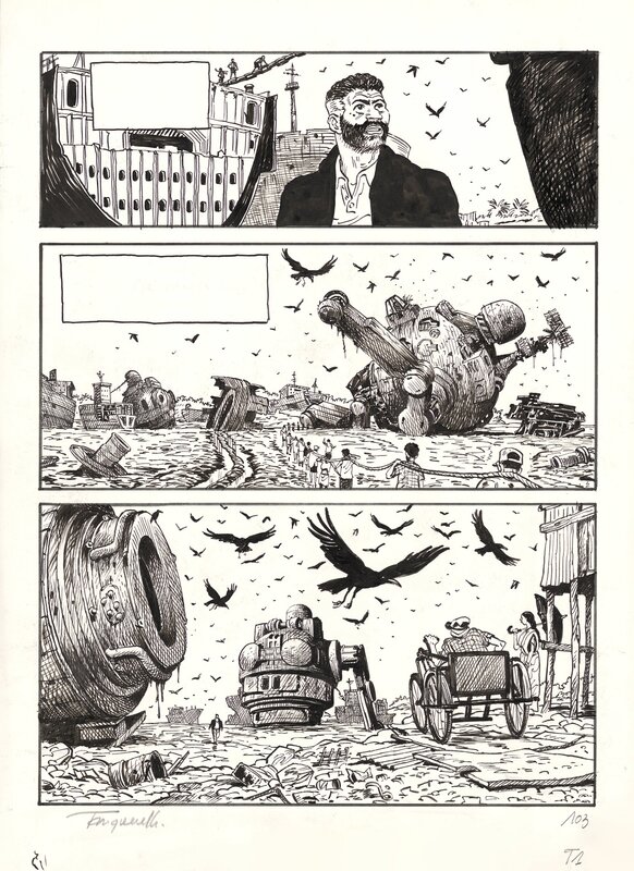 Hervé Tanquerelle, Le dernier Atlas (T1) - Comic Strip