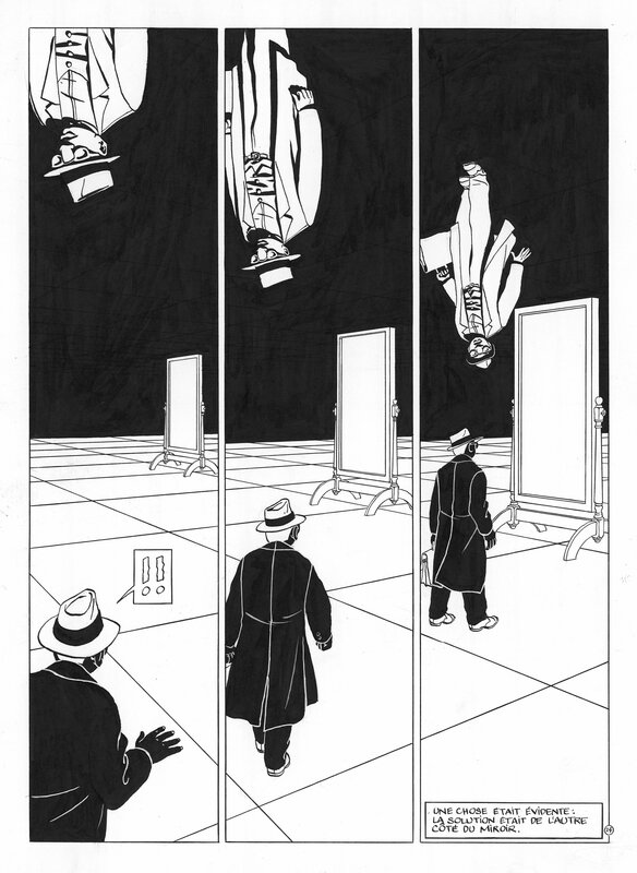 Marc-Antoine Mathieu, Julius Corentin Acquefacques - Le début de la fin - T4 p24 - Comic Strip