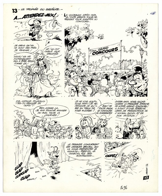 Pierre Seron, De Centauren - Les Centaures - Comic Strip