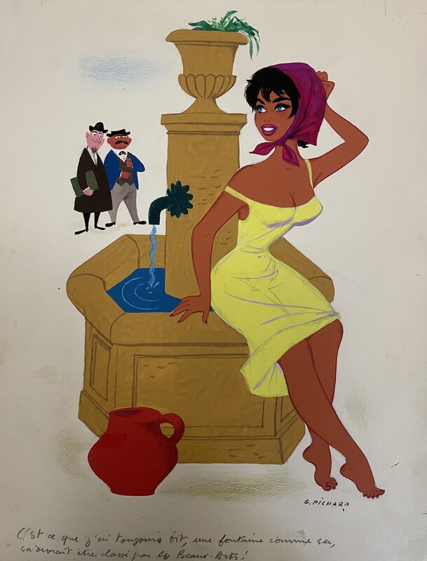 Pin-Up by Georges Pichard - Comic Strip