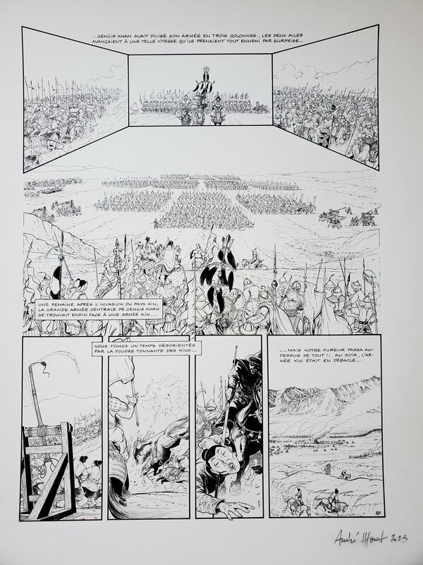 LE KHAN by André Houot - Comic Strip