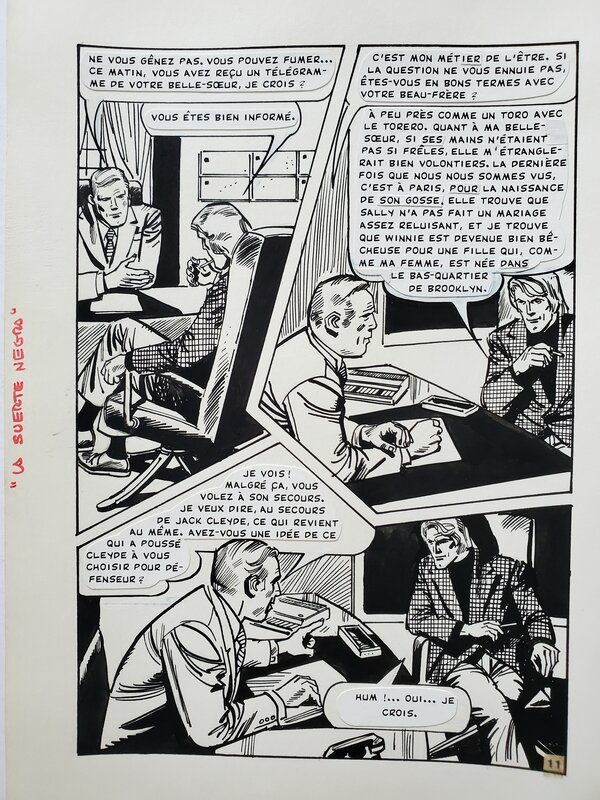 M.G. Braun, SAM ET SALLY T19 LA CHANCE NOIRE - Comic Strip