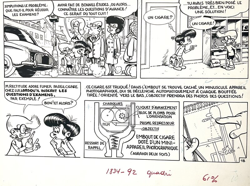Genial olivier by Jacques Devos - Comic Strip