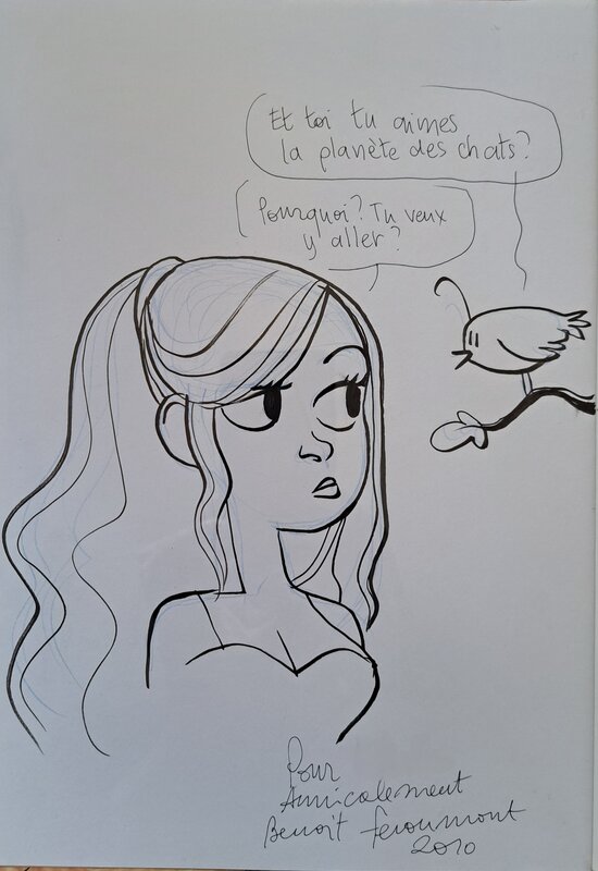 Anne by Benoît Feroumont - Sketch